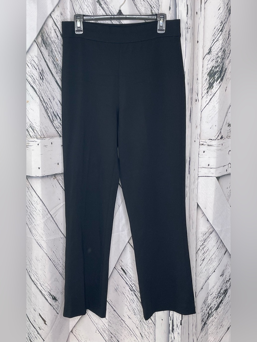 Rag & Bone Pull On Stretch Pants Straight Leg Black L